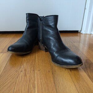 Lucky Brand Leather booties